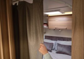 Amalfi bedroom curtain divider