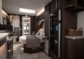 Cruiser kitchen to bedroom