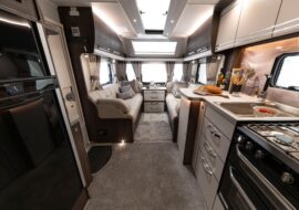 Cruiser kitchen to lounge