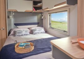 Discovery D4-4 Double bed with bespoke bedding